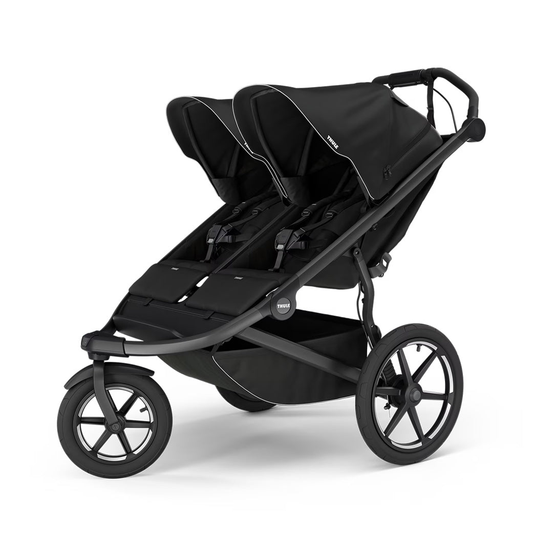 Thule Urban Glide 3 Double Stroller - Black-strollers-Black- | Natural Baby Shower