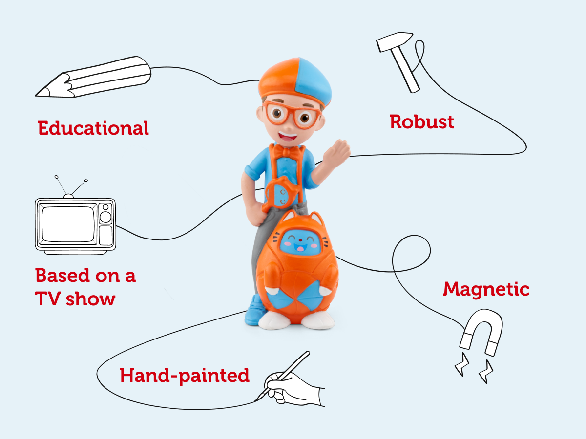 Tonies - شخصية بليبي الناطقة باللغة الإنجليزية