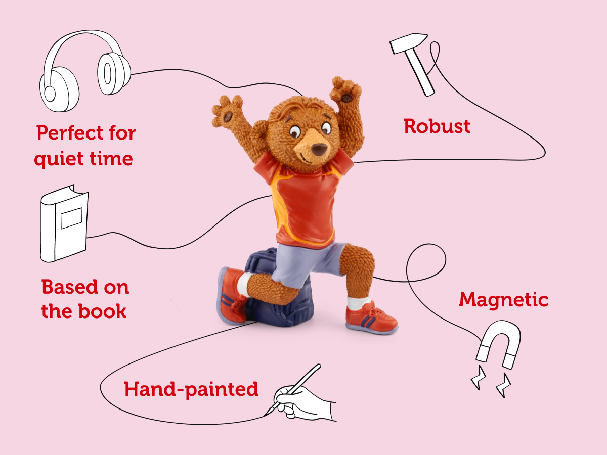 Tonies - تماثيل بيربي الدببة الناطقة باللغة الإنجليزية