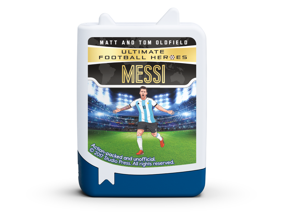 Tonies - En İyi Futbol Kahramanları: Lionel Messi İngilizce Hikaye Sesli Figür