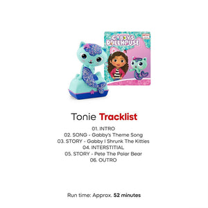 Tonies Gabby's Dollhouse - Mercat-Audio Player Cards + Characters- | Natural Baby Shower