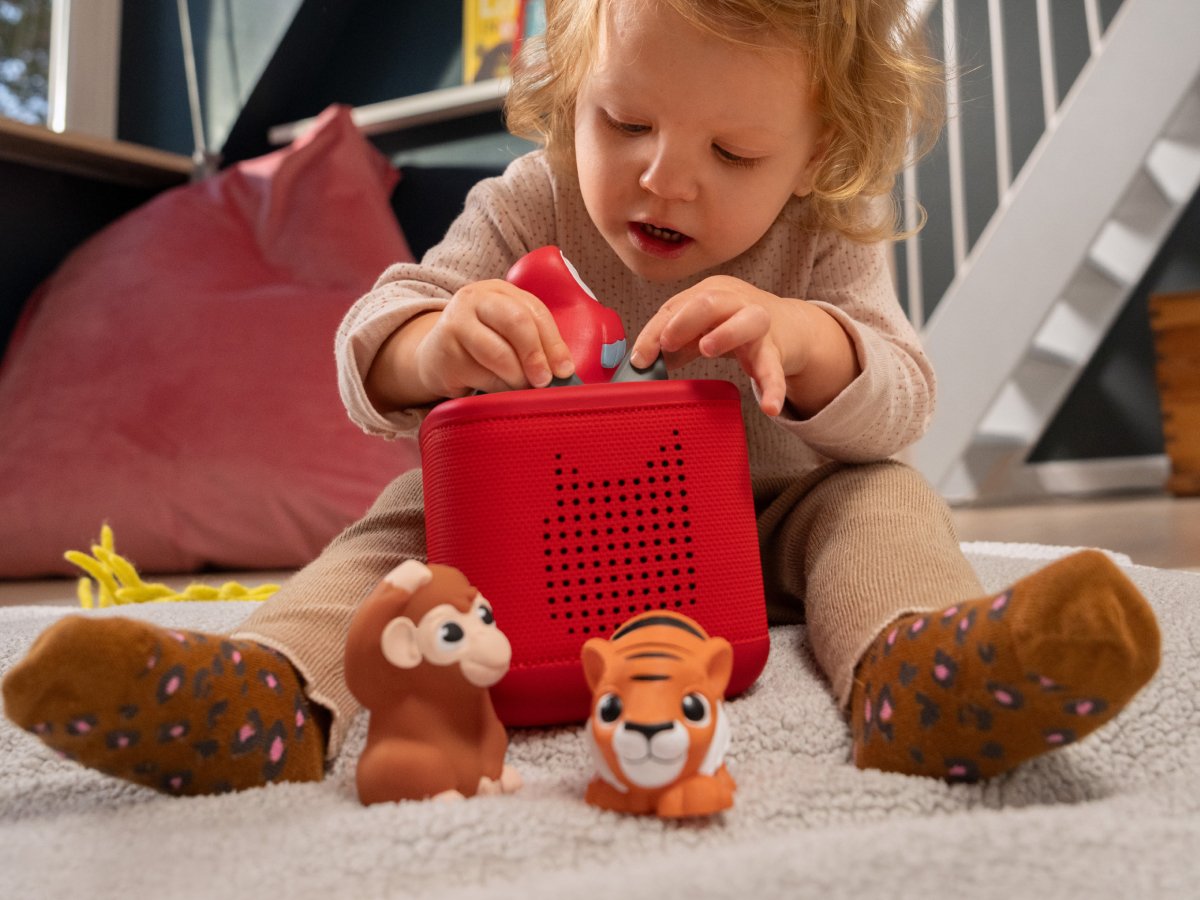 Tonies - أول شخصيات Tonies الخاصة بي - مجموعة الغابة مع شخصيات ناعمة صوتية باللغة الإنجليزية