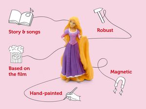 Tonies - İngilizce Disney Prensesler Tangled Sesli Figürü