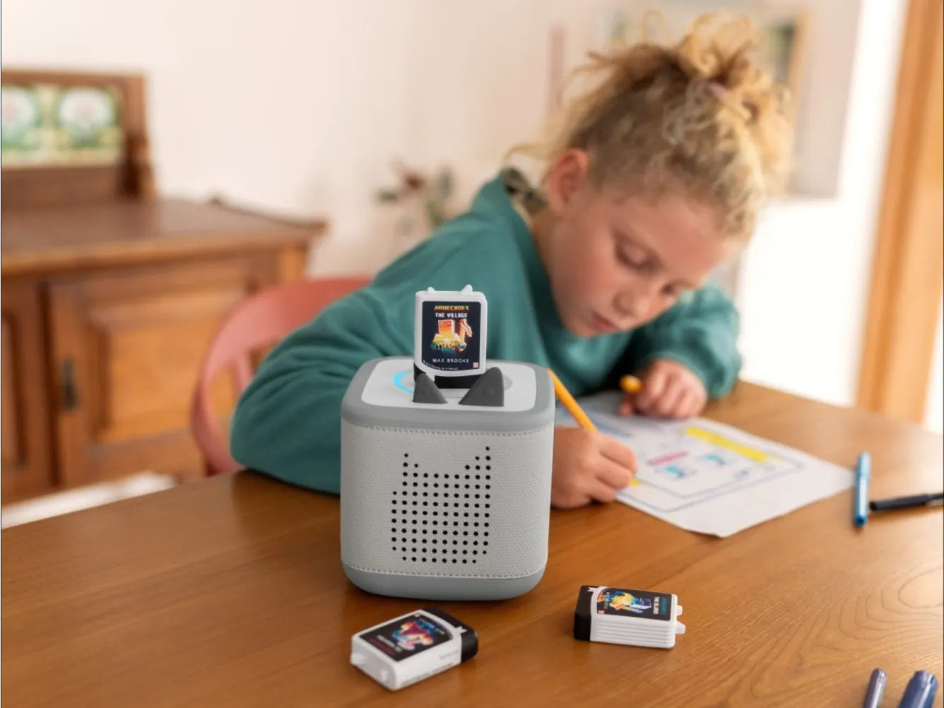 Tonies - ماكس بروكس ماينكرافت: قرية شخصية صوتية باللغة الإنجليزية