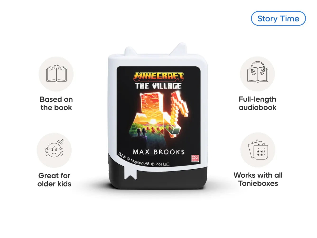Tonies - ماكس بروكس ماينكرافت: قرية شخصية صوتية باللغة الإنجليزية