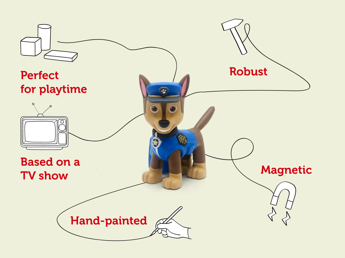 تونيز - شخصية تشيس من باو باترول الناطقة بالإنجليزية