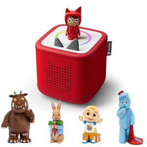 Tonies Toniebox 2 Bundle - Toddler Favourites (5pc)-Audio Players-Red- | Natural Baby Shower