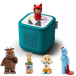 Tonies Toniebox 2 Bundle - Toddler Favourites (5pc)-Audio Players-Teal- | Natural Baby Shower