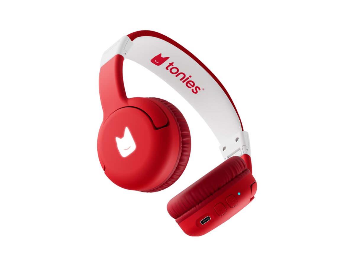 Tonies - Toniebox 2 Bluetooth Kırmızı Katlanabilir Çocuk Kulaklık