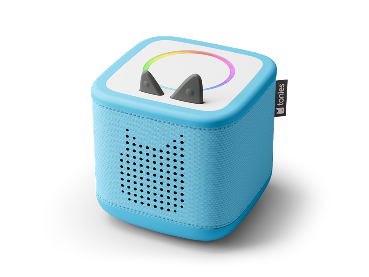 Tonies - صندوق مجموعة البداية Toniebox 2 باللون الأزرق السماوي
