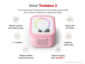 Tonies - Toniebox 2 Bulut Pembesi Başlangıç Seti Kutusu