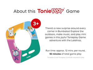 Tonies - Tonieplay Lalalinos: Bumbaloo'daki Gününüz! İngilizce Toniebox 2 Oyunu