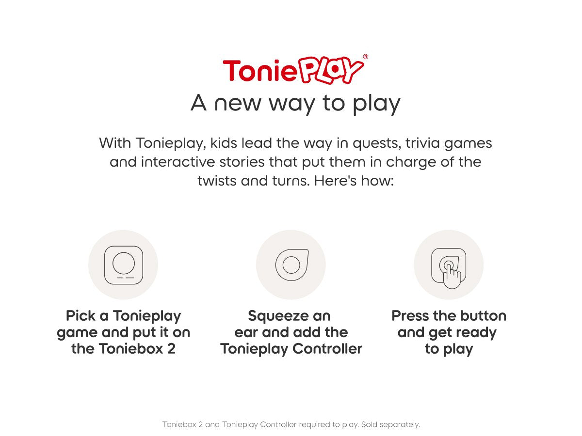 Tonies - Tonieplay أكاديمية الزمن لعبة Toniebox2 الإنجليزية