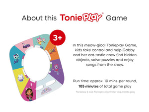 Tonies - Tonieplay Gabby ve Arkadaşları ile Zaman Akademisi İngilizce Toniebox 2 Oyunu