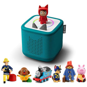 Tonies Toniebox 2 Bundle - TV Favourites (7pc)-Audio Players-Teal- | Natural Baby Shower