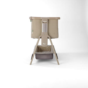 Tutti Bambini Cozee Air 2 Bedside Crib - Soft Walnut / Cocoa-Cribs-Soft Walnut / Cocoa- | Natural Baby Shower