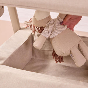 Tutti Bambini Cozee Air 2 Bedside Crib - Soft Walnut / Cocoa-Cribs-Soft Walnut / Cocoa- | Natural Baby Shower