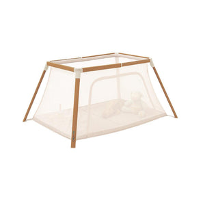 Tutti Bambini Cozee Go - Scandinavian Walnut/Ecru-Cribs-Scandanavian Walnut/Ecru- | Natural Baby Shower