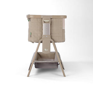 Tutti Bambini Cozee Sense Bedside Crib - Soft Walnut / Cocoa-Cribs-Soft Walnut / Cocoa- | Natural Baby Shower