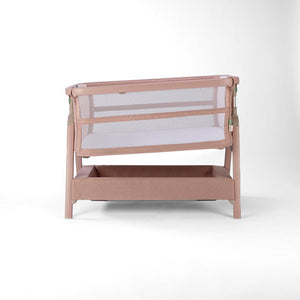 Tutti Bambini Cozee Zen Bedside Crib - Blush-Cribs-Blush- | Natural Baby Shower