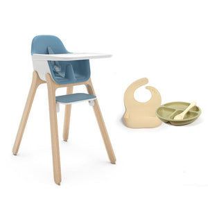 UPPABaby Ciro Highchair - Caleb-Highchairs-Caleb-With Mealtime Set | Natural Baby Shower