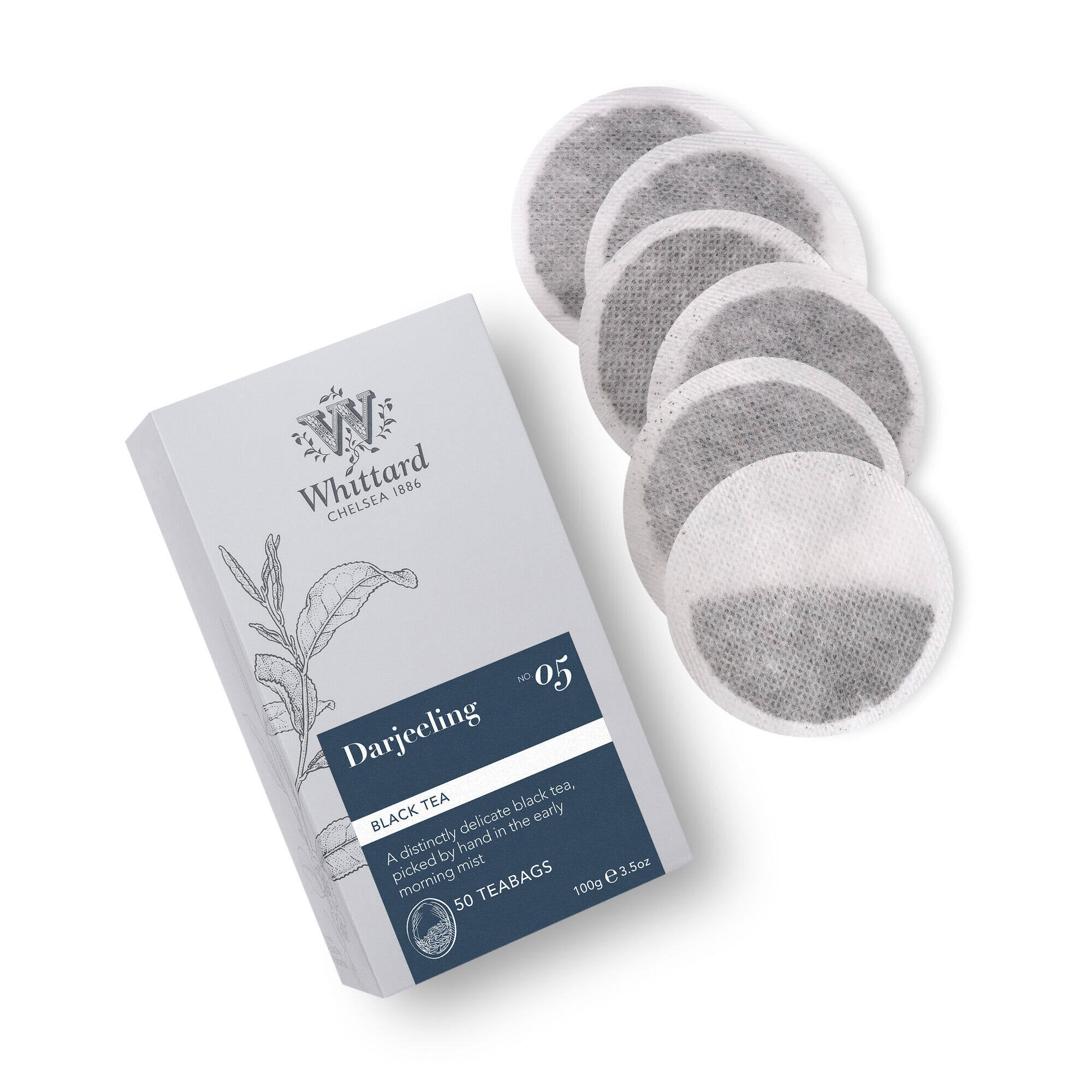 ويتارد تشيلسي - دارجيلنغ 50 شاي إنجليزي أصلي تقليدي