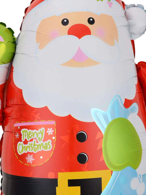 Yılbaşı - Noel Baba ve Yeni Yıl Dekoratif Balonlar Seti 12 Adet