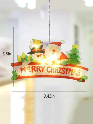 Yılbaşı - Noel Dekoratif Işıklı Merry Christmas Yazılı Süs