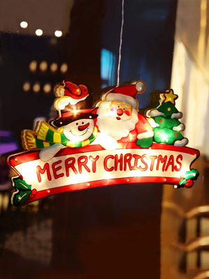 Yılbaşı - Noel Dekoratif Işıklı Merry Christmas Yazılı Süs