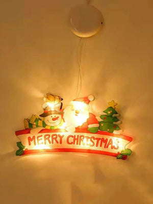 Yılbaşı - Noel Dekoratif Işıklı Merry Christmas Yazılı Süs