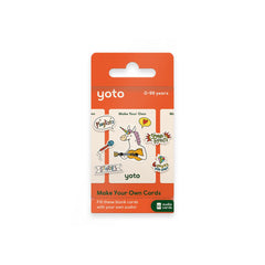 Yoto Card Multipack - Make Your Own Cards - 10 Pack-Audio Player Cards + Characters- | Natural Baby Shower