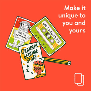 Yoto Card Multipack - Make Your Own Cards - 5 Pack-Audio Player Cards + Characters- | Natural Baby Shower