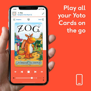 Yoto - Zog ve Arkadaşları 6lı Koleksiyonu İngilizce Sesli Kart