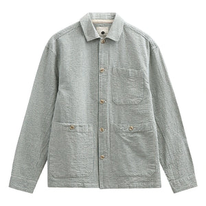 Anerkjendt - Akodin çizgili overshirt | Açık gri