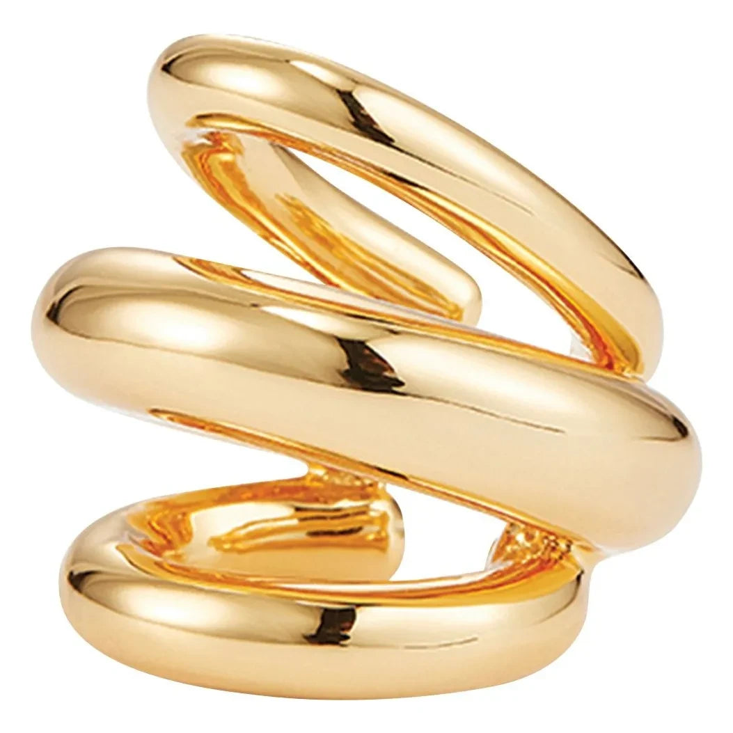 Jenny Bird - Triple Tome Earcuff | Altın