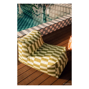 Nobodinoz - Matteo Tiles dış mekan uzun puf | Yeşil