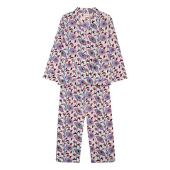 SISSEL EDELBO - Organik pamuklu pijama | Mor