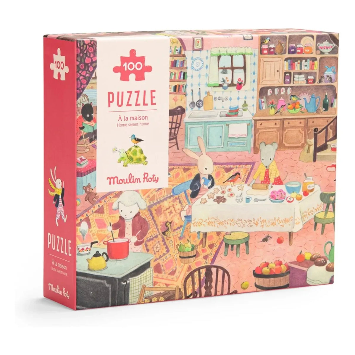 Moulin Roty - A la maison yapboz - 100 parça