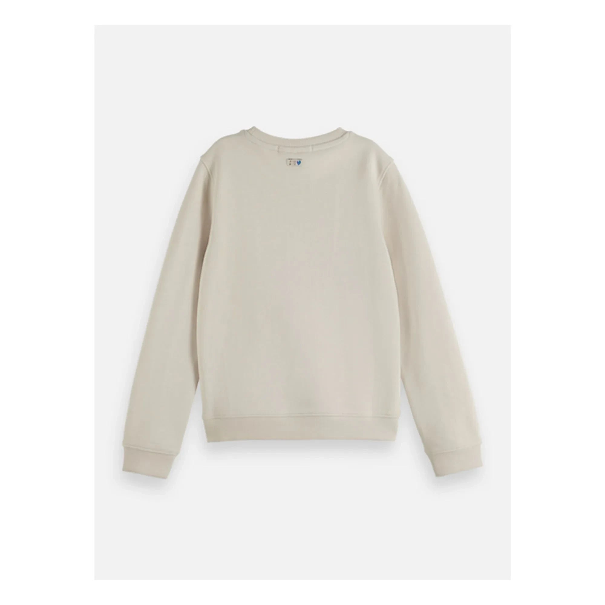 Scotch & Soda - Artwork Starry Skies Organik pamuk sweatshirt | Ekru