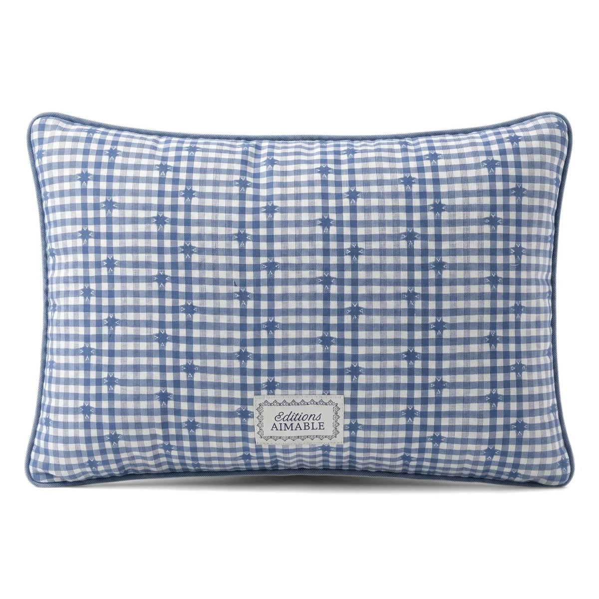 Editions Aimable - Camille Cowboy yastık | Mavi Chambray