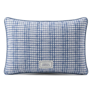 Editions Aimable - Camille Cowboy yastık | Mavi Chambray