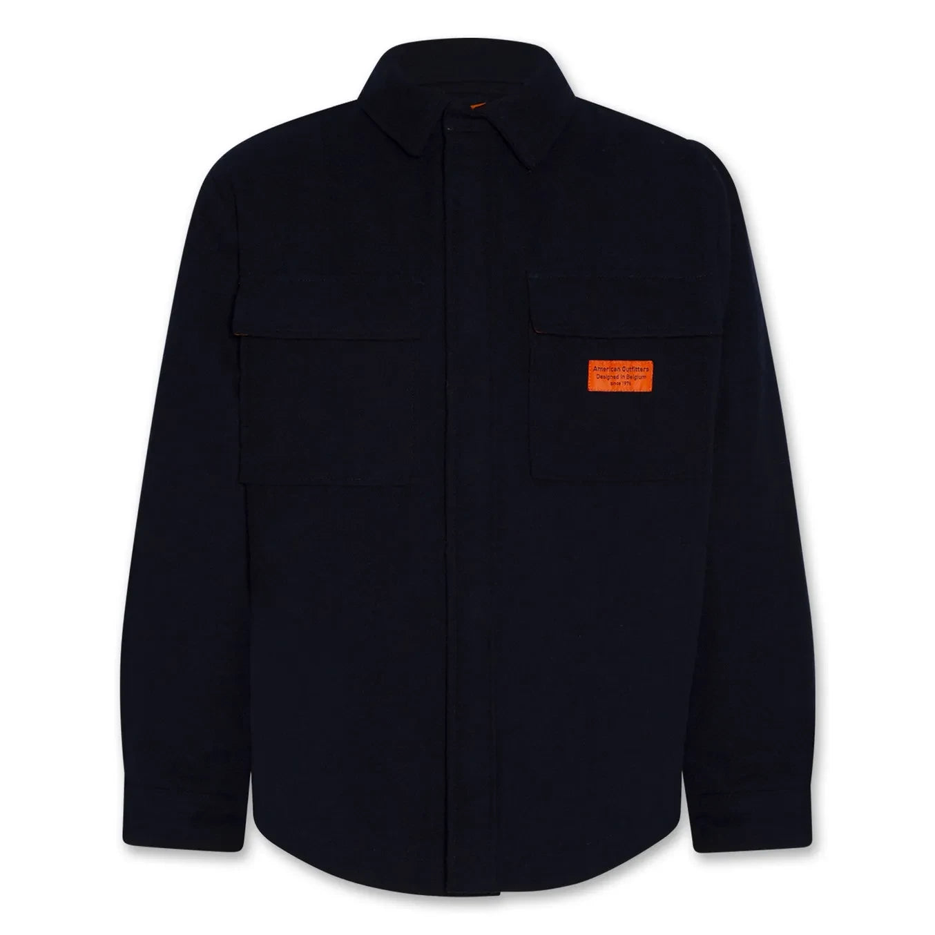 AO76 - Çift Taraflı Overshirt | Gece mavisi