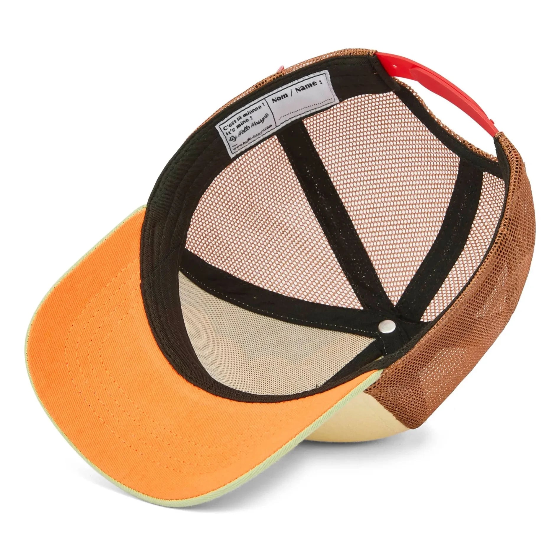 Hello Hossy - Trucker Rolling Pony Organik Pamuk Kavisli Siperlikli Şapka | Bej