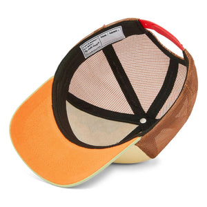 Hello Hossy - Trucker Rolling Pony Organik Pamuk Kavisli Siperlikli Şapka | Bej