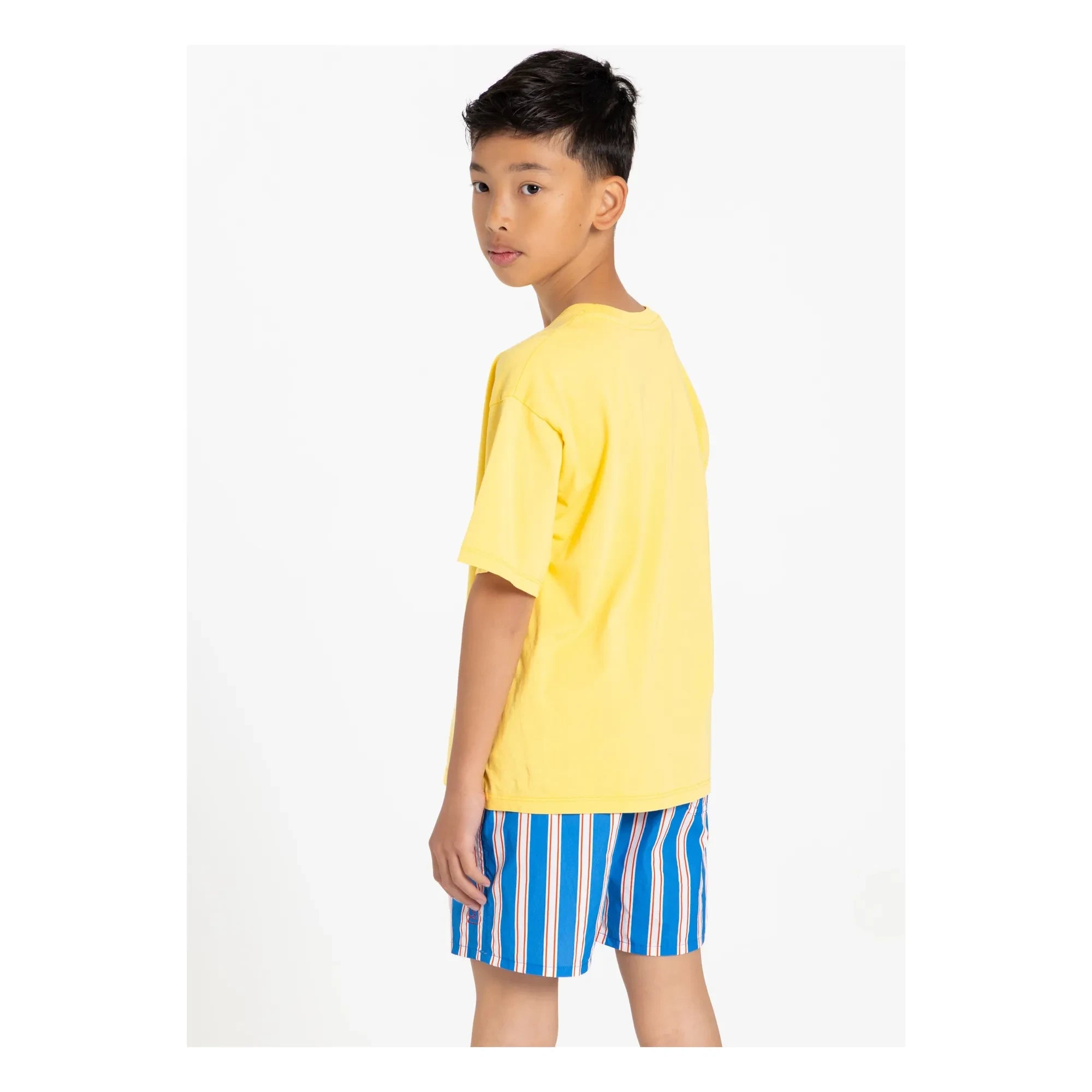 Smallable Kid - Nils Organik pamuklu T-shirt | Floresan sarı