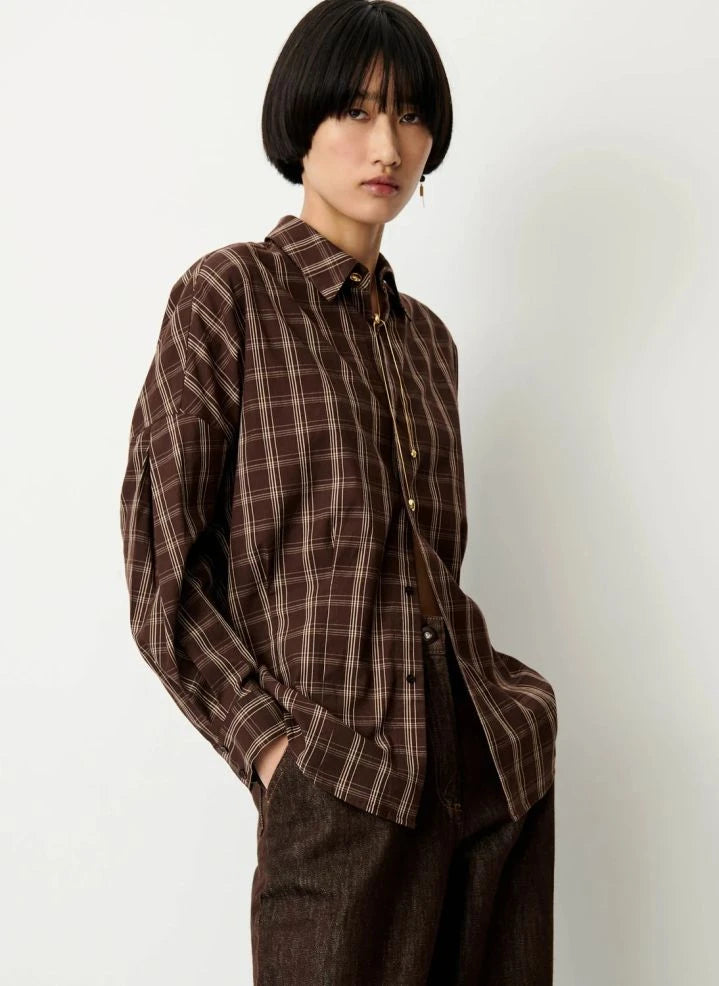 Sessùn - Booklyn Pamuk Gömlek | Mocha