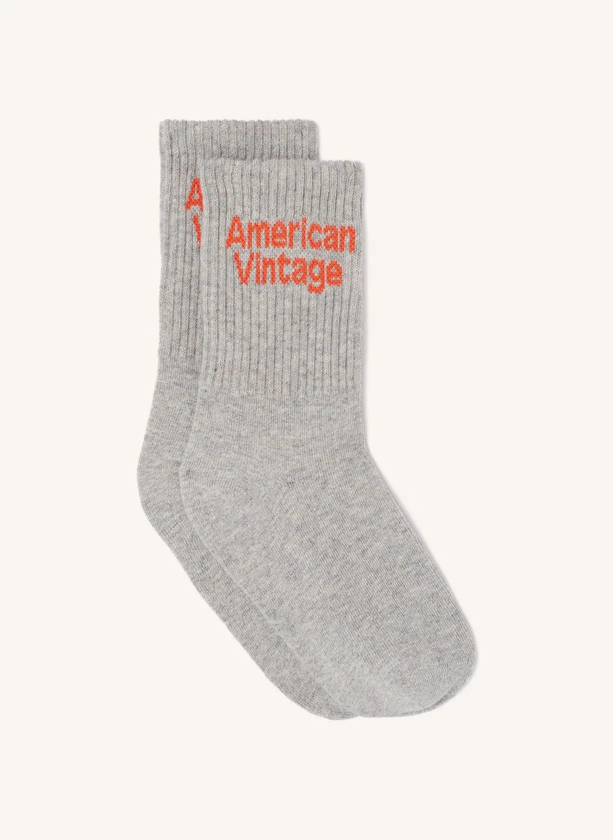 American Vintage - Clypsun Çorapları | Gri Melanj
