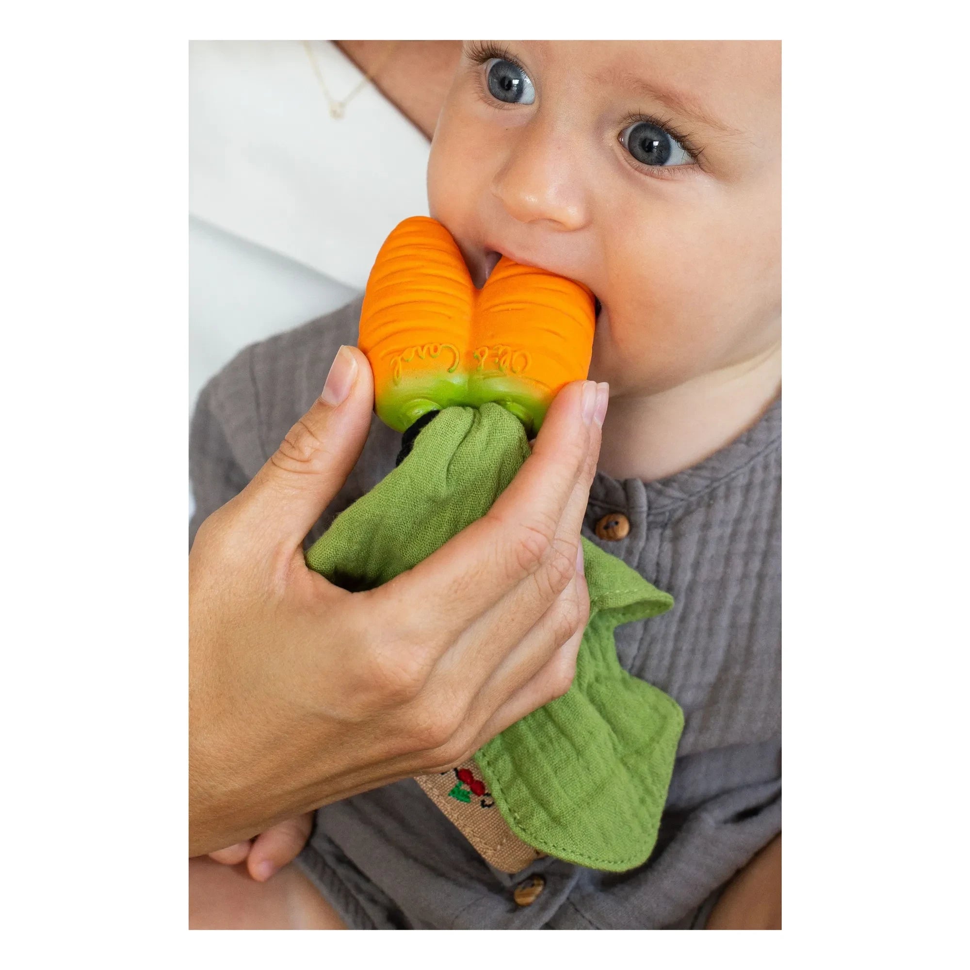 Oli & Carol - Diş kaşıyıcı oyuncak Cathy the carrot