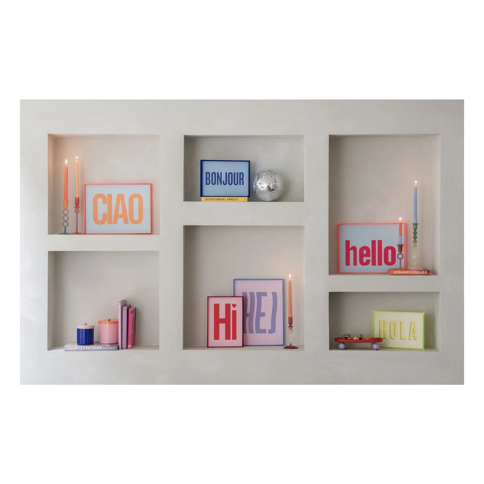 Present Time - Pembe Funky Retro İkili Tencere