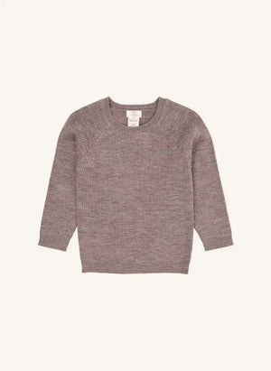 Copenhagen Colors - كنزة كلاسيكية من صوف ميرينو | Taupe Brown